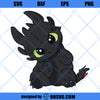 Toothless SVG, Cute Toothless SVG PNG DXF Cut Files For Cricut