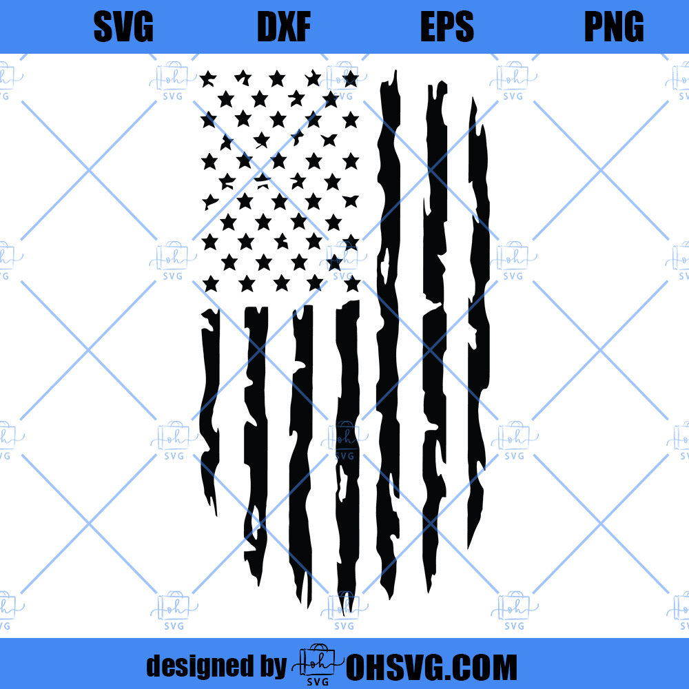Distressed USA Flag SVG, USA Flag SVG, American Flag SVG, Flag SVG