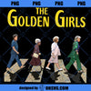 The Golden Girl Crossing Road Vintage PNG, The Golden Girls PNG