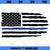 Police SVG, Thin Blue Line Amerian Flag, Back The Blue SVG, Police Flag SVG