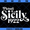 Picture It Sicily 1922 SVG, Golden Girls SVG, 80&#39;s TV Sitcom SVG, Shirts SVG