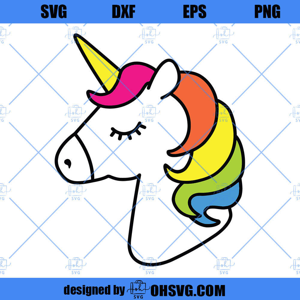 Cute Simple Unicorn SVG, Magic Unicorn SVG, Unicorn SVG