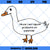 I Think I Will Cause Problems On Purpose SVG, Goose Game SVG