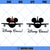 Disney Bound SVG, Disney Airplane SVG, Disney 2022 Trip SVG, Disney Family SVG
